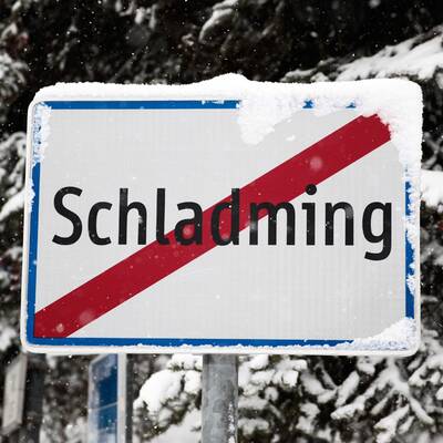 Schladming versinkt im Schnee