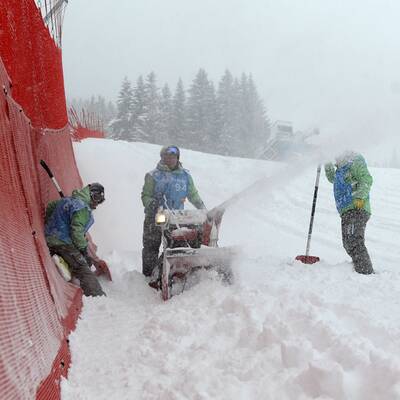 Schladming versinkt im Schnee