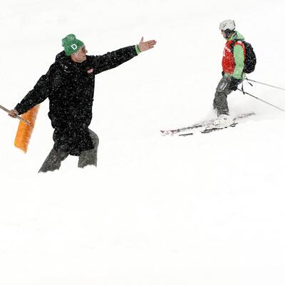 Schladming versinkt im Schnee