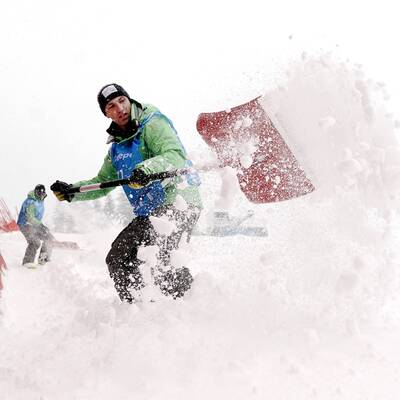Schladming versinkt im Schnee