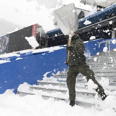 Schladming versinkt im Schnee