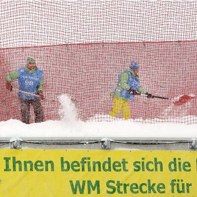 Schladming versinkt im Schnee