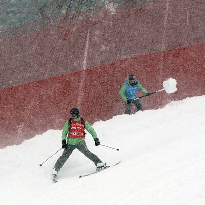 Schladming versinkt im Schnee