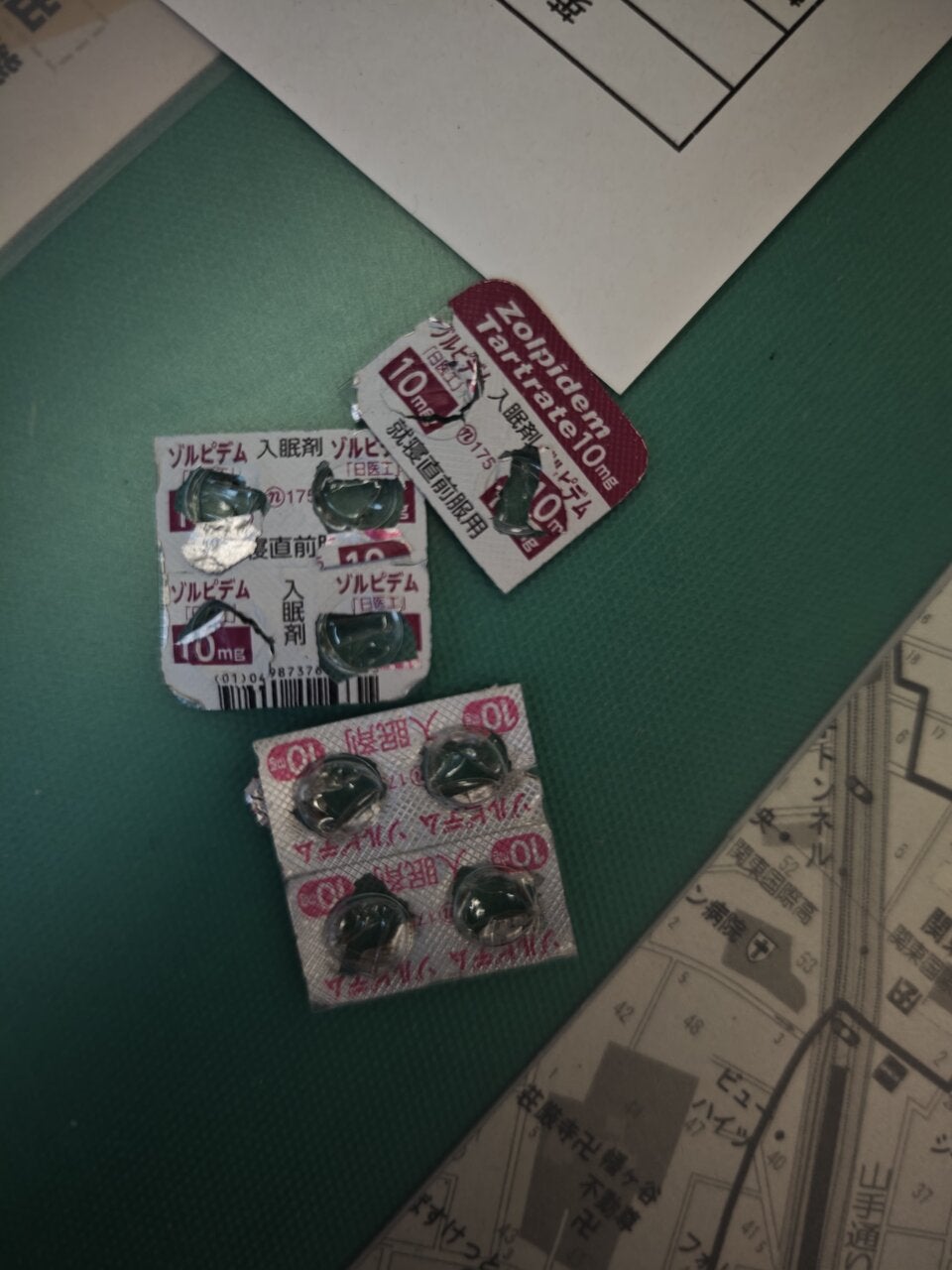 Diese Schlafmittel fand Fabian Buchmann am nächsten Tag an Stelle seiner Geldbörse im Mantel.