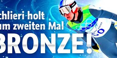 Schlierenzauer springt zu Bronze