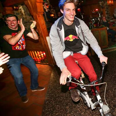 Die besten Bilder von Schlieris Party-Nacht