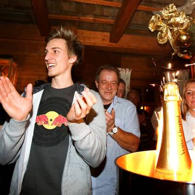 Die besten Bilder von Schlieris Party-Nacht