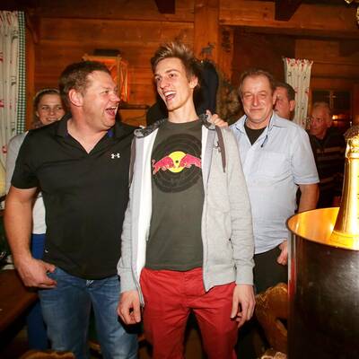 Die besten Bilder von Schlieris Party-Nacht