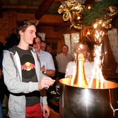 Die besten Bilder von Schlieris Party-Nacht