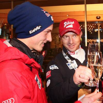 Die besten Bilder von Schlieris Party-Nacht