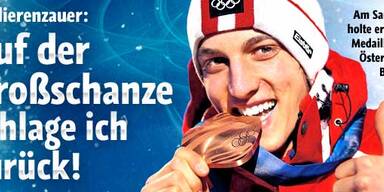 Auf der Großschanze schlage ich zurück