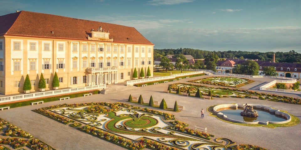 Der Thai-Smiley-fant in Schönbrunn