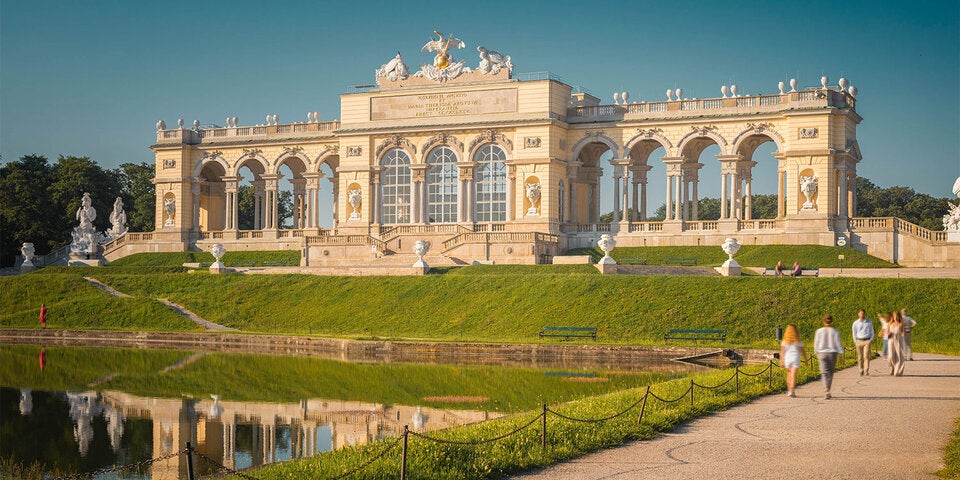 Der Thai-Smiley-fant in Schönbrunn