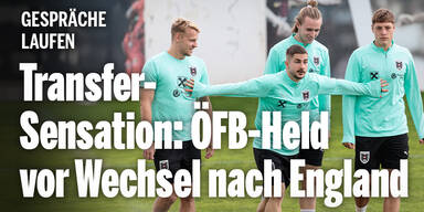 Transfer-Hammer: ÖFB-Star vor Blitz-Wechsel in die Premier League