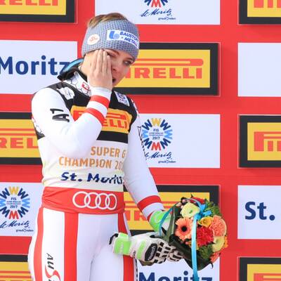 So wild feiert Nicole Schmidhofer