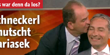 Schneckerl knutscht Pariasek