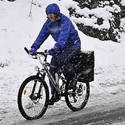 Wintereinbruch in Österreich 