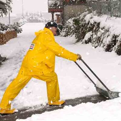 Wintereinbruch in Österreich 