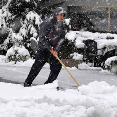 Wintereinbruch in Österreich 