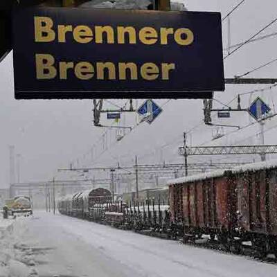 Wintereinbruch in Österreich 