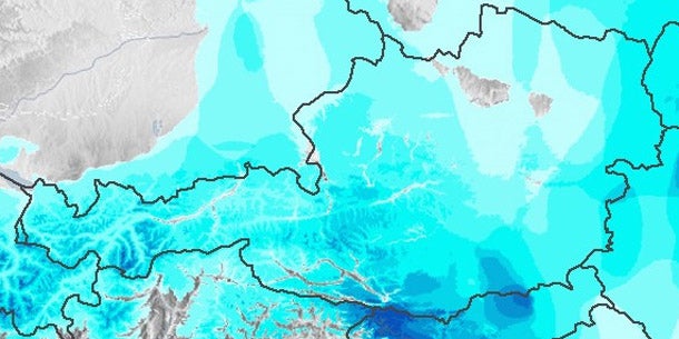 Am Sonntag kommt der Schnee nach Wien