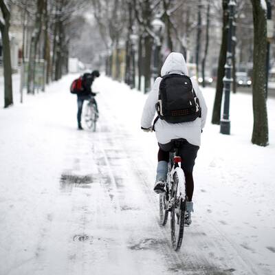 Österreich versinkt im Schnee