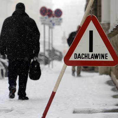 Österreich versinkt im Schnee