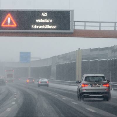 Österreich versinkt im Schnee