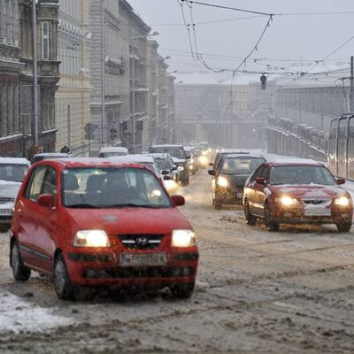 Österreich versinkt im Schnee