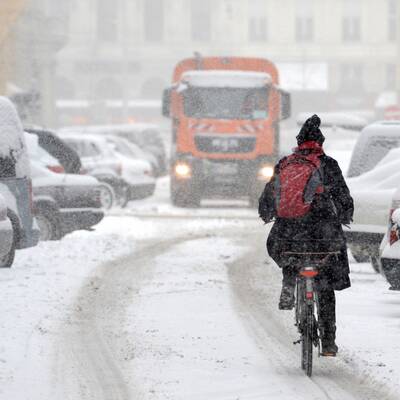 Österreich versinkt im Schnee