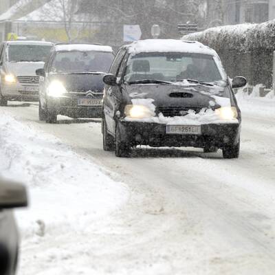 Österreich versinkt im Schnee