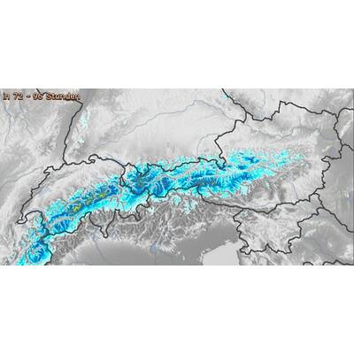 ... auch Mittwoch schneit es - vor allem im Westen.