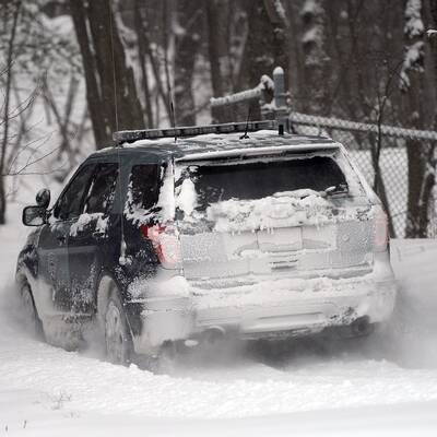 Schneechaos in den USA