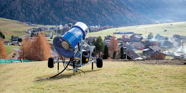 Verbot f&uuml;r Schnee-Kanonen
