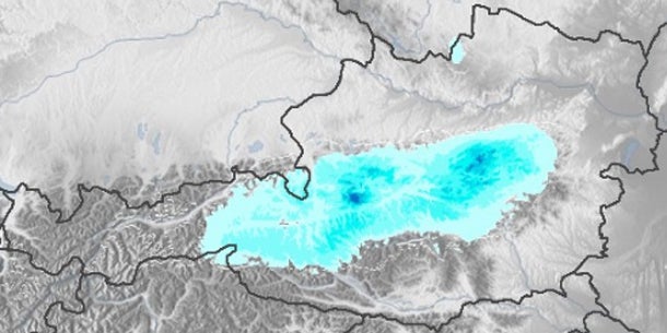 Schnee-Alarm in Teilen Österreichs