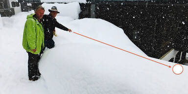 Amalia fiel in 3-Meter-Schneeloch