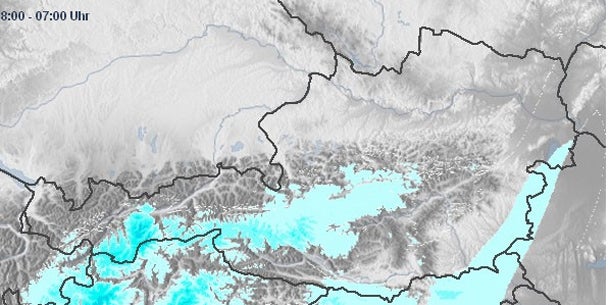 Die nächste Schneefront zieht über Österreich