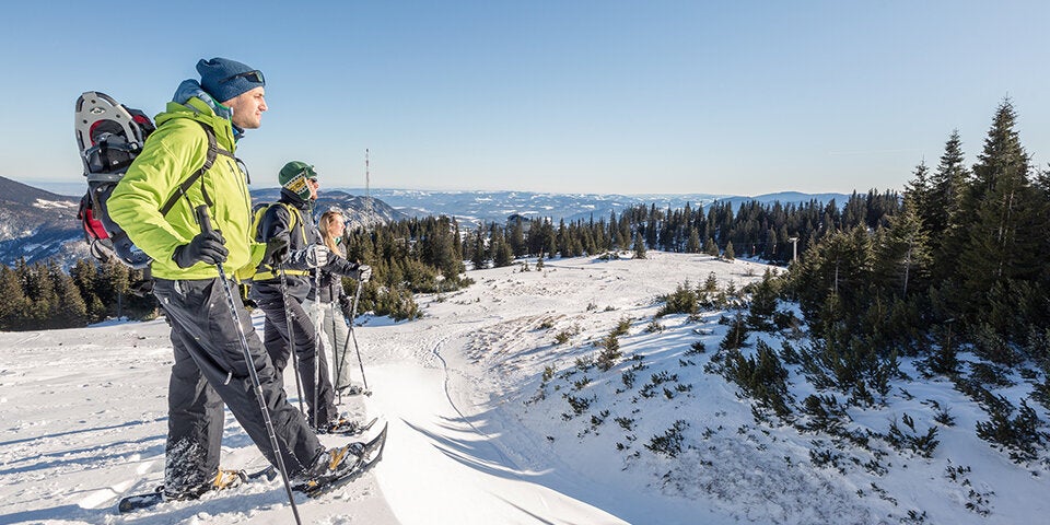 Schneeschuhwandern in NÖ