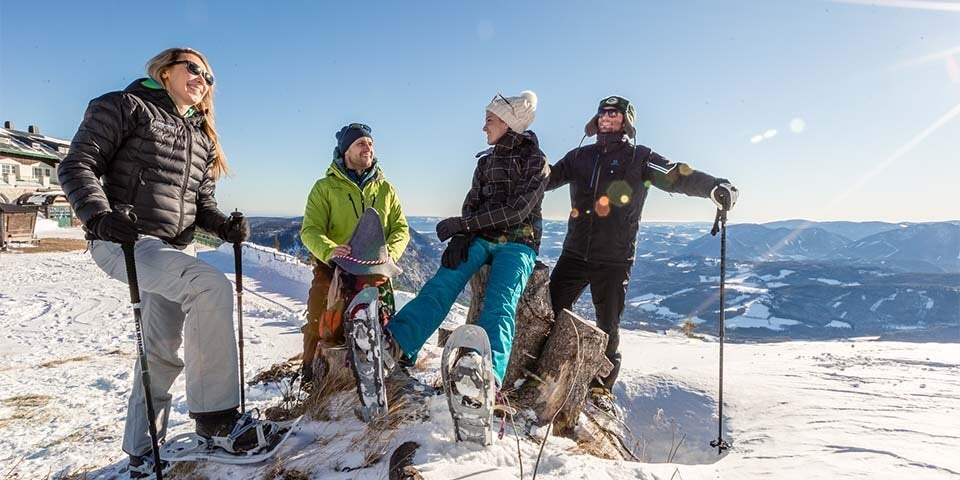 Schneeschuhabenteuer auf der Raxalpe
