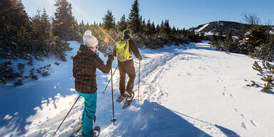 Schneeschuhwandern auf der Rax
