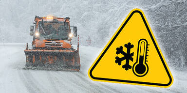 Winter-Hammer: HIER f&auml;llt jetzt ein halber Meter Schnee