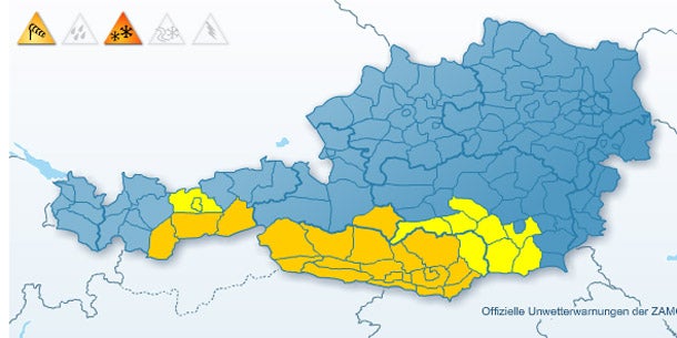 Bis zu 2 Meter Neuschnee erwartet