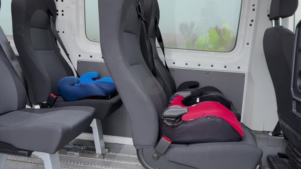 Schulbus Unfall Nebel Bergland