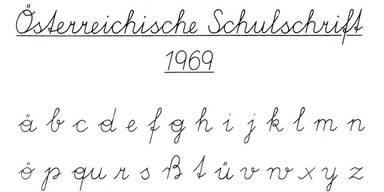 Alte Schulschrift hat endg&uuml;ltig ausgedient