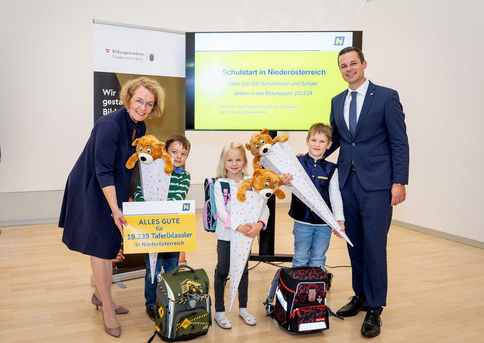 19.000 Erstklässler starten in NÖ ins neue Schuljahr