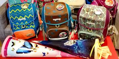 Schultaschen spenden.