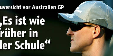 Schumi ist süchtig nach Herausforderungen