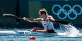Kanutin Viktoria Schwarz im Einer-Kajak bei Olympia
