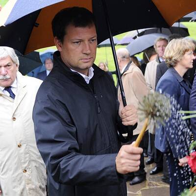 Fotos vom Toni Sailer Begräbnis