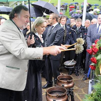 Fotos vom Toni Sailer Begräbnis